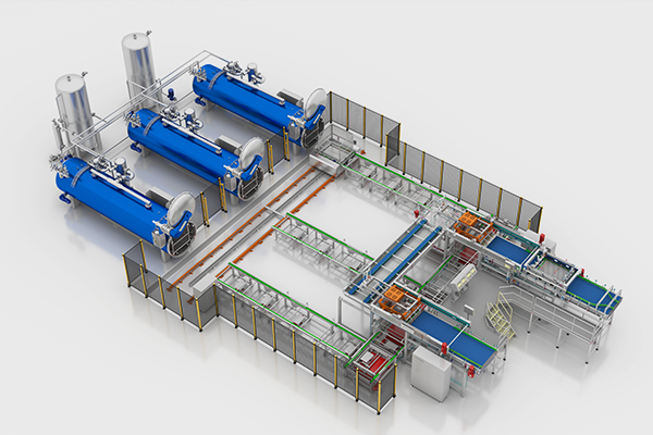 Turnkey Automated Retort Rooms