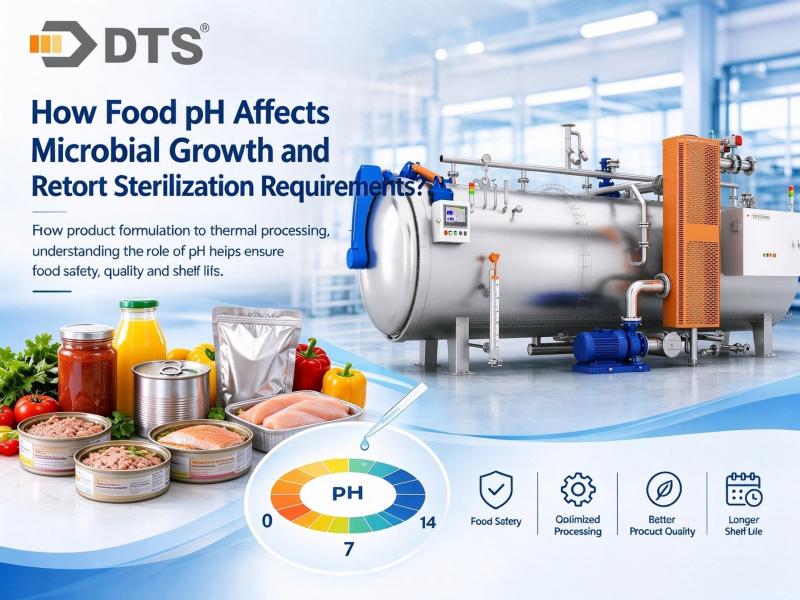 How Does Food pH Affect Microbial Growth and Retort Sterilization Requirements?